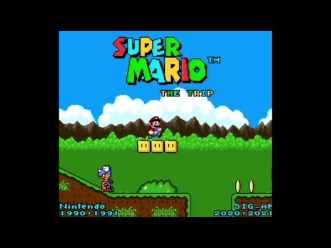 SMW Hack Longplay - Super Mario The Trip