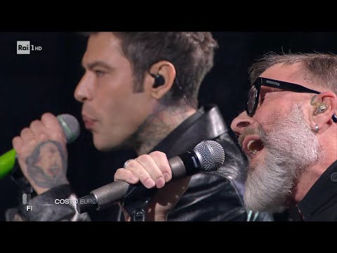 Fedez & Marco Masini - "Bella Stronza" {SANREMO 2025} Live Audio - Photo/Video Show