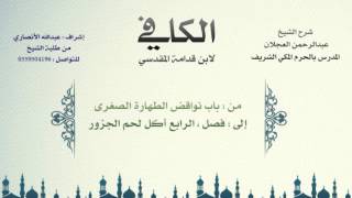 الكافي لابن قدامة المقدسي | شرح الشيخ عبدالرحمن العجلان | 11- باب نواقض الطهارة الصغرى 1 image