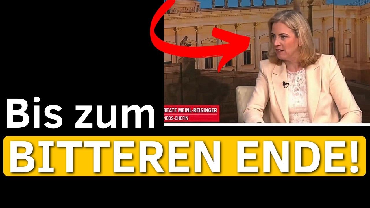 DIESE Worte Meinl-Reisingers sagen ALLES was man für die nächsten 2 Jahre wissen muss!