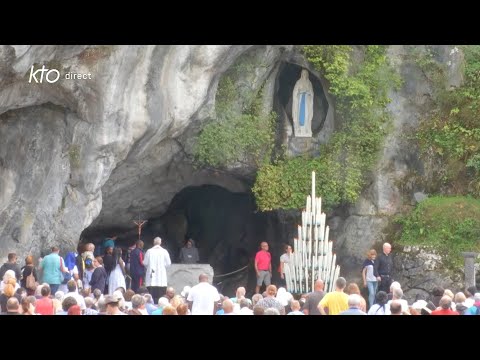 Chapelet du 29 août 2024 à Lourdes