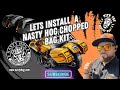 Installing my #nastyhog chopped rear end on my 2023 Harley Davidson Roadglide