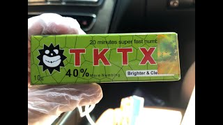 TKTX Tattoo Numbing Cream Review 2021