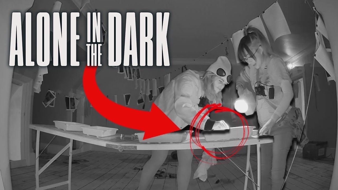 "Alone in the Dark" For Real, with Kson!! (Haunted House) #aloneinthedark