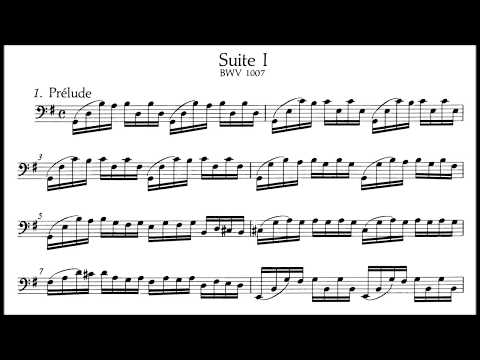 Bach: Cello Suite No.1 in G Major, BWV 1007 (Lipkind, Yamashita, Dieltiens)