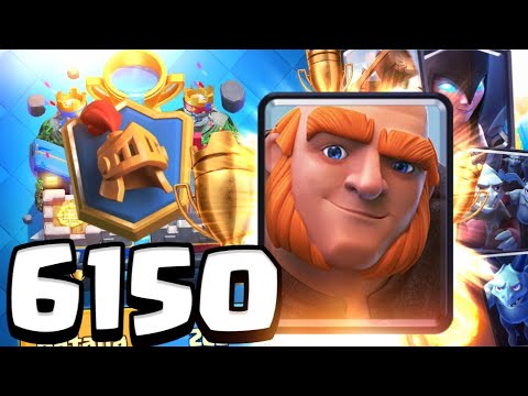 LADDER EN MÁS DE 6150 COPAS!! A RECUPERAR EL TILT! - Soking - Clash Royale en español.