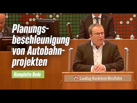 Oliver Krischer I Komplette Rede I Planungsbeschleunigung von Autobahnprojekten