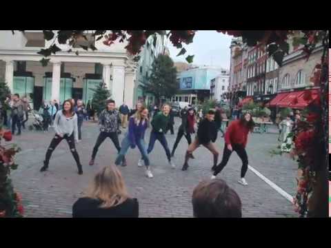 Surprise Birthday Flash mob in Covent Garden by - ZR Flashmob