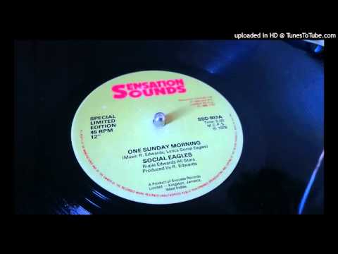 Social Eagles - One Sunday Morning 12"  (1978)