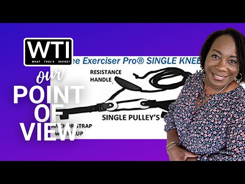 Knee Exerciser Pro Single Knee Pulley - WTI product video review