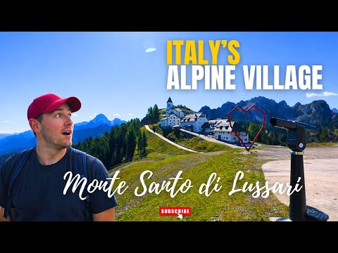 Monte Santo di Lussari – Italy’s Alpine Treasure | Europe Road Trip. Italy