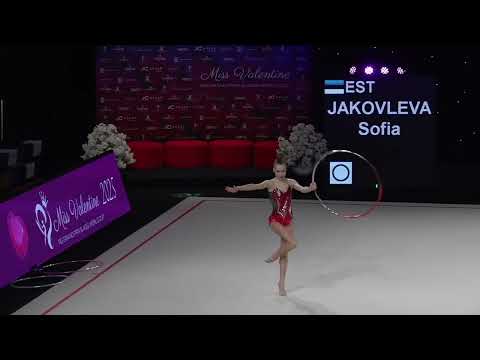 JAKOVLEVA Sofia (EST) HOOP 24,75 - Miss Valentine 2025