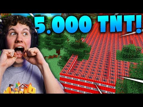 Prank Wars #43: Såå jeg sprang 5.000 Tnt på serveren...