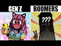 THE GENERATIONS AS CHARACTERS Gen Z Millennials Boomers More