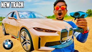 I Bought Bmw i4 Rc car & 4X4 Toyota LC80 Micro Unboxing & Track Test - Chatpat toy TV