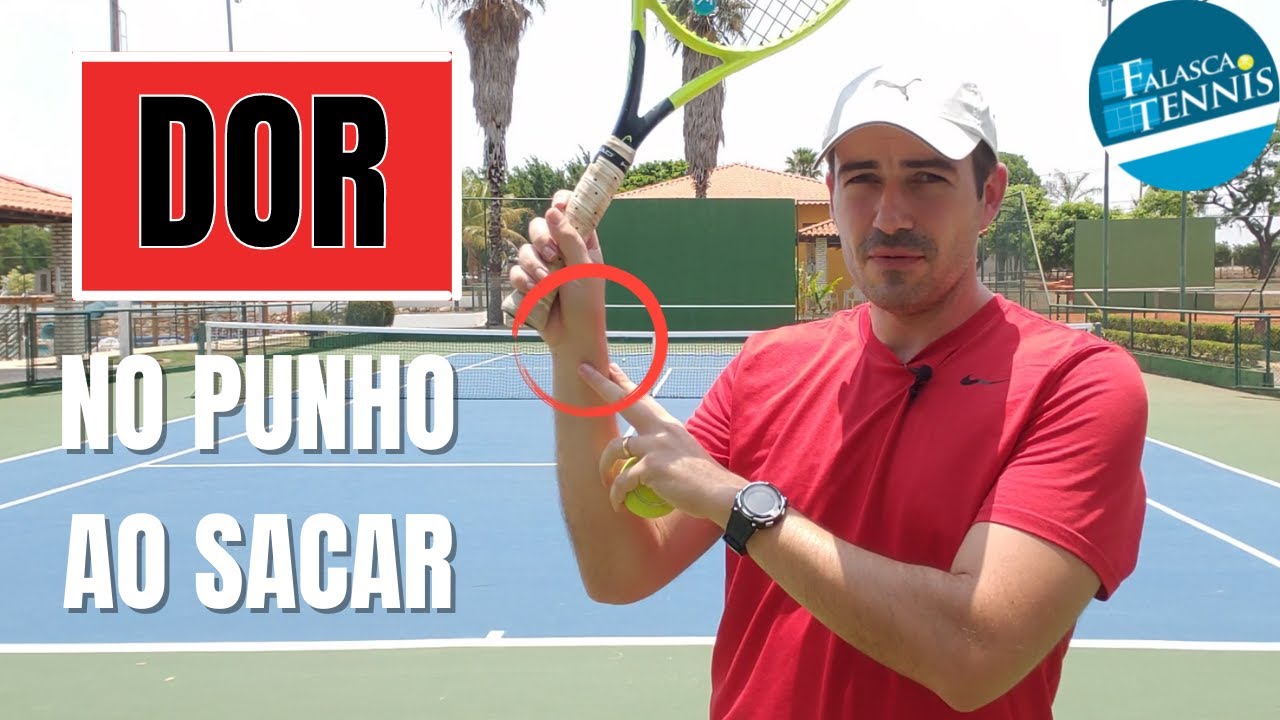 CURTINHAS #35 - DORES comuns do punho no SAQUE   |   Falasca Tennis