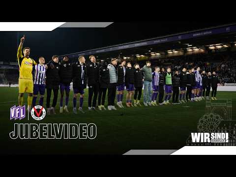 Der Jubel nach dem 3. Heimsieg in Folge | VfL Osnabrück