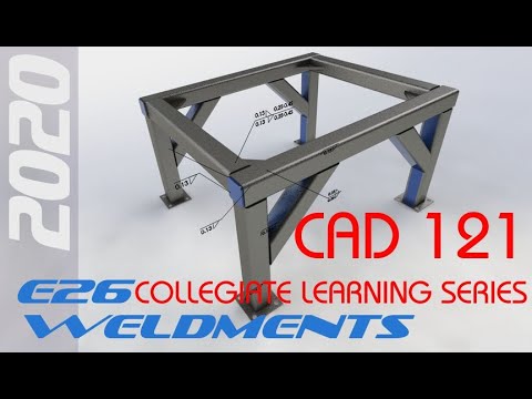 E26 SolidWorks 2020 - Weldments