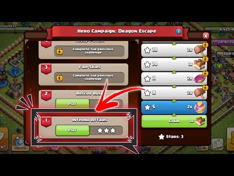 INFERNO AFFAIRS (Level 1) Easy Method 🔥| Hero Campaign: Dragon Escape ✅ Dragon Escape Level 1