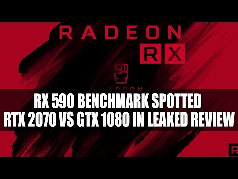 RX 590 Benchmark Spotted | RTX 2070 vs GTX 1080 In Leaked Performance Review