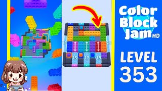 Solution du Niveau 353 de Color Block Jam