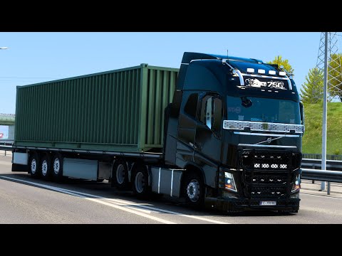 ETS 2 1.46 VOLVO FH16 750 Loaded Vinegar 10t From a City Turkey_Istanbul To Tekirdag