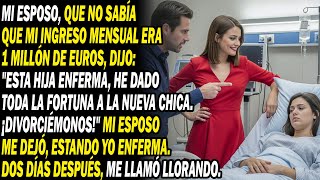 Esposo No Sabía Mis 1m€mes ¡Eres Débil! Di Todo A Mi Amante. ¡Divorcio!. Dos Días Después Lloró.
