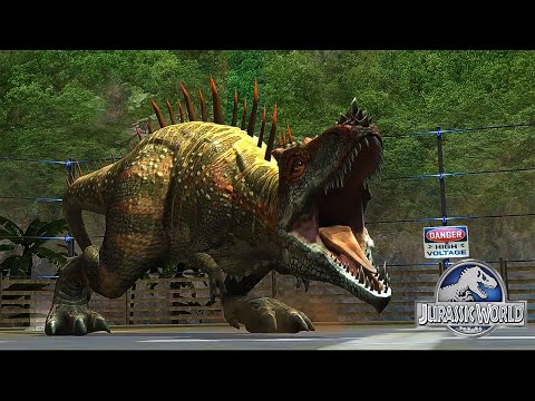 NEW DINOSAUR TARBOSAURUS MAX LEVEL FEEDING | BATTLE || JURASSIC WORLD THE GAME