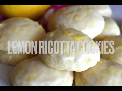 Lemon Ricotta Cookies | How to make Lemon Ricotta Cookie Recipe