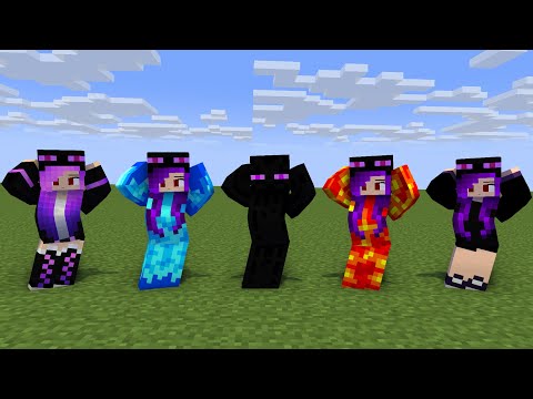MONSTER SCHOOL : CHICKEN WING MEME ENDERMAN FAMILY - MINECRAFT ANIMATION