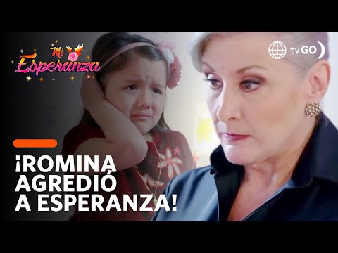 Romina tries to correct Esperanza by assaulting her! | Mi Esperanza | América Televisión
