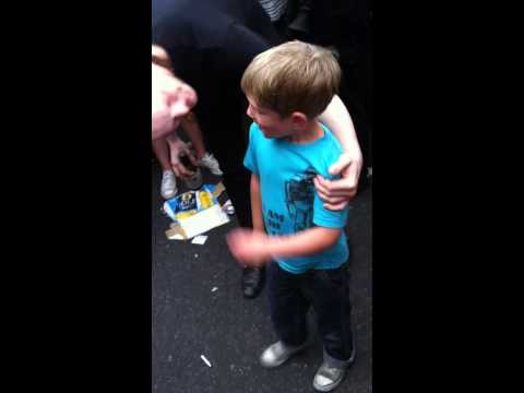Notting Hill Carnival 2012 - This kid's got some moves!