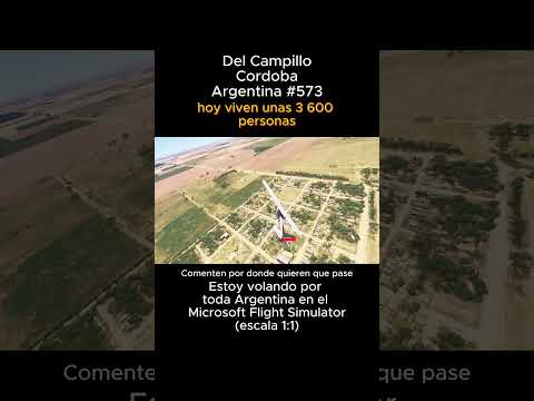 Del Campillo, Cordoba desde el Microsoft Flight Simulator #delcampillo #cordoba #msfs #joaha45