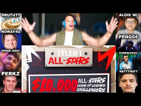 $10,000 TYLER1 ALL-STARS LEAGUE OF LEGENDS TOURNAMENT