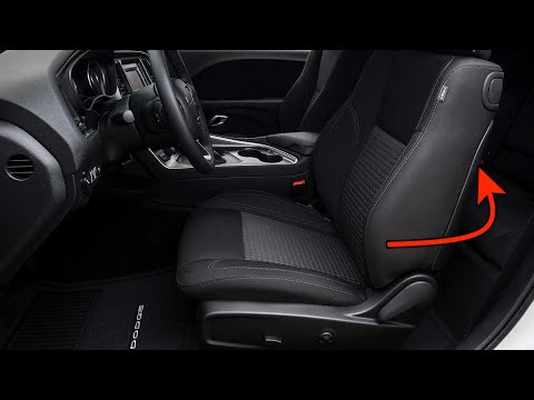 How Remove The Driver Seat Back Panel On A Dodge Challenger Or Dodge Charger