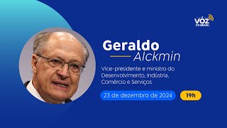 GERALDO ALCKMIN: VICE-PRESIDENTE E MINISTRO DO DESENVOLVIMENTO, INDÚSTRIA, COMÉRCIO E SERVIÇOS
