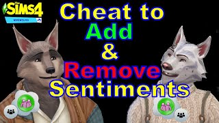 How to Add and Remove Werewolf Sentiments