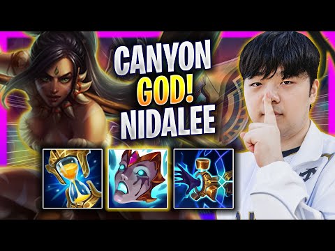 CANYON IS A GOD WITH NIDALEE! - GEN Canyon Plays Nidalee JUNGLE vs Viego! | Season 2025