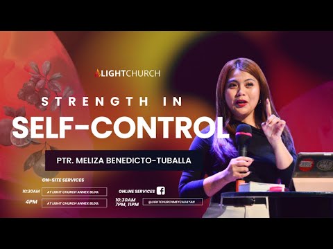 Finding Strength In Self-Control | Ps Meliza Benedicto Tuballa