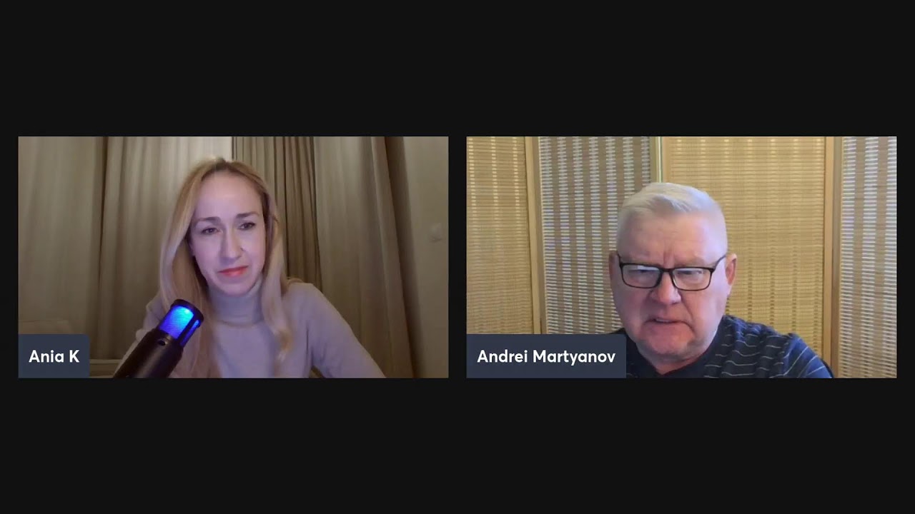 ANDREI MARTYANOV / RUSSIA - USA TALKS/ UKRAINE WILL LOOK DIFFERENT.