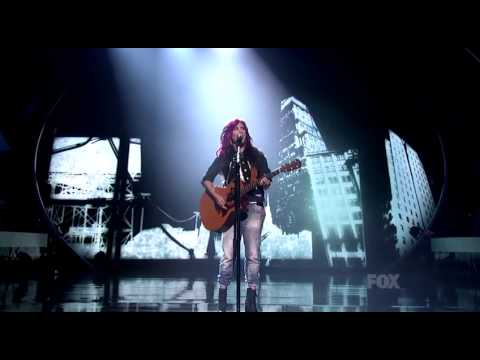 Jessica Meuse Singing "Pumped Up Kicks" - Season XIII Top 10 Finalist