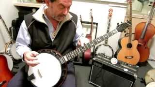Nechville Phantom banjo demo