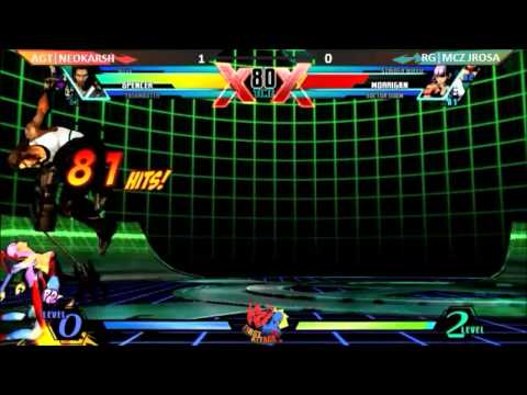 FIRST ATTACK UMVC3 AGT|NEOKARSH VS RG|MCZ JROSA