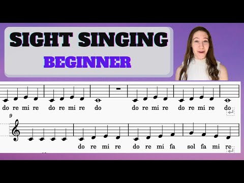 SightSinging Level 1 : Exercises for Beginners