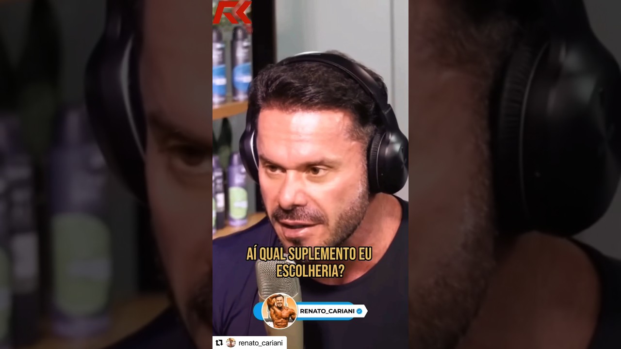 QUAL SUPLEMENTO QUE EU DEVO TOMAR AO INICIAR NA ACADEMIA? #shorts #renatocariani