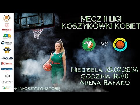 Racibórz 25.02.2024 | RKK AZS RACIBÓRZ - MUKS CHROBRY BASKET GŁUCHOŁAZY | NA ŻYWO