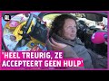 Tamara weigert hulp en woont met hond in auto
