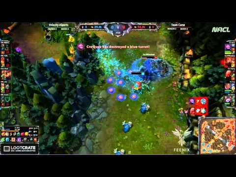 Crs Voyboy Vladimir Penta Kill (NACL VEL vs CRS) - League of Legends