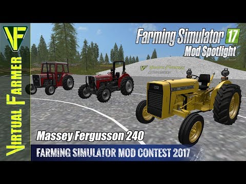 Farming Simulator 17 Mod Spotlight - Massey Fergusson 240 (Mod Contest 2017)