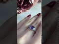 Серебряное кольцо с олександритом 2.793ct